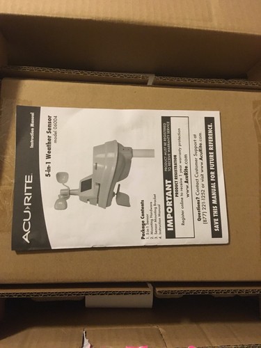 Acurite 5n1 Weather Station With Display And Lightning Detection