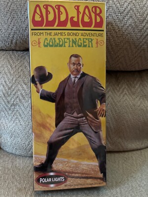 ODD JOB Model Kit  James Bond GOLDFINGER  Aurora Re-issue from Polar Lights