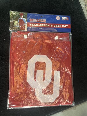 Oklahoma Sooners - College Team Apron & Chef Hat by PRO SPECIALTIES GROUP INC.