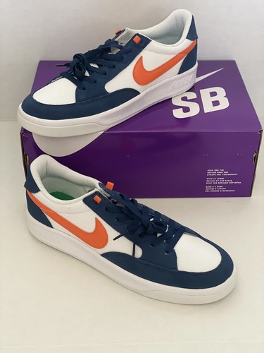 nike sb adversary premium navy safety orange navy white