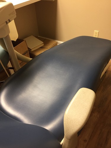 Adec Performer III dental unit W/ doctor's and assistant's stools.