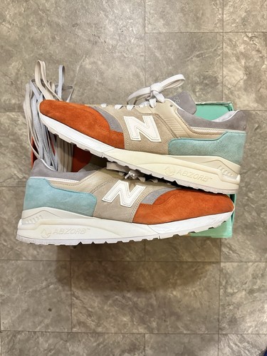 Ronnie Fieg × Mykonos ×New balance ☆ made in USA M9975KH Ronnie Fieg x New Balance Mykonos 997.5 Collection – Kith
