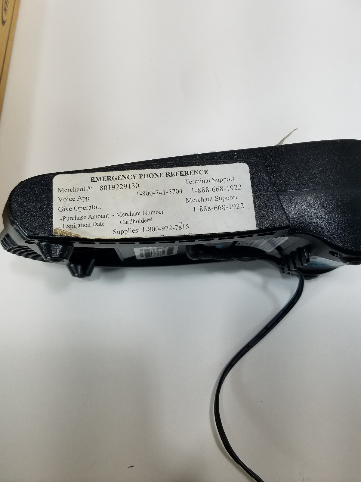 Hypercom Model T4205 Credit Card Process Machine