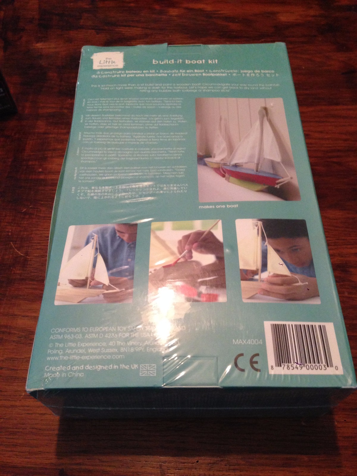 The Little Experience Build-it Boat Kit (B2)