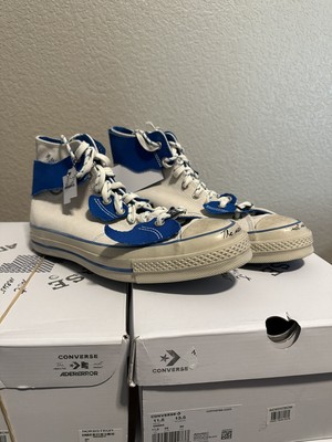 Ader Error Converse Chuck Taylor A04455C NEW White Blue Black FAST SHIP IN HAND