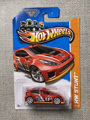 2013 Hot Wheels Treasure Hunt #92 HW Stunt Road Rally '12 FORD FIESTA Red