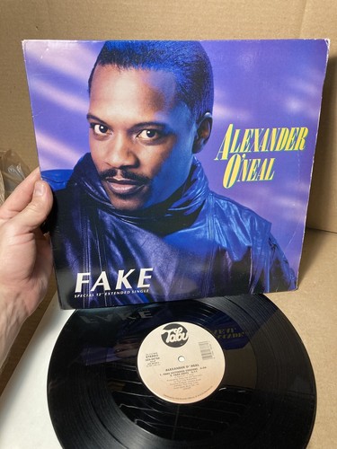 Alexander O'neal Fake 12” Single Vinyl Record Tabu | eBay