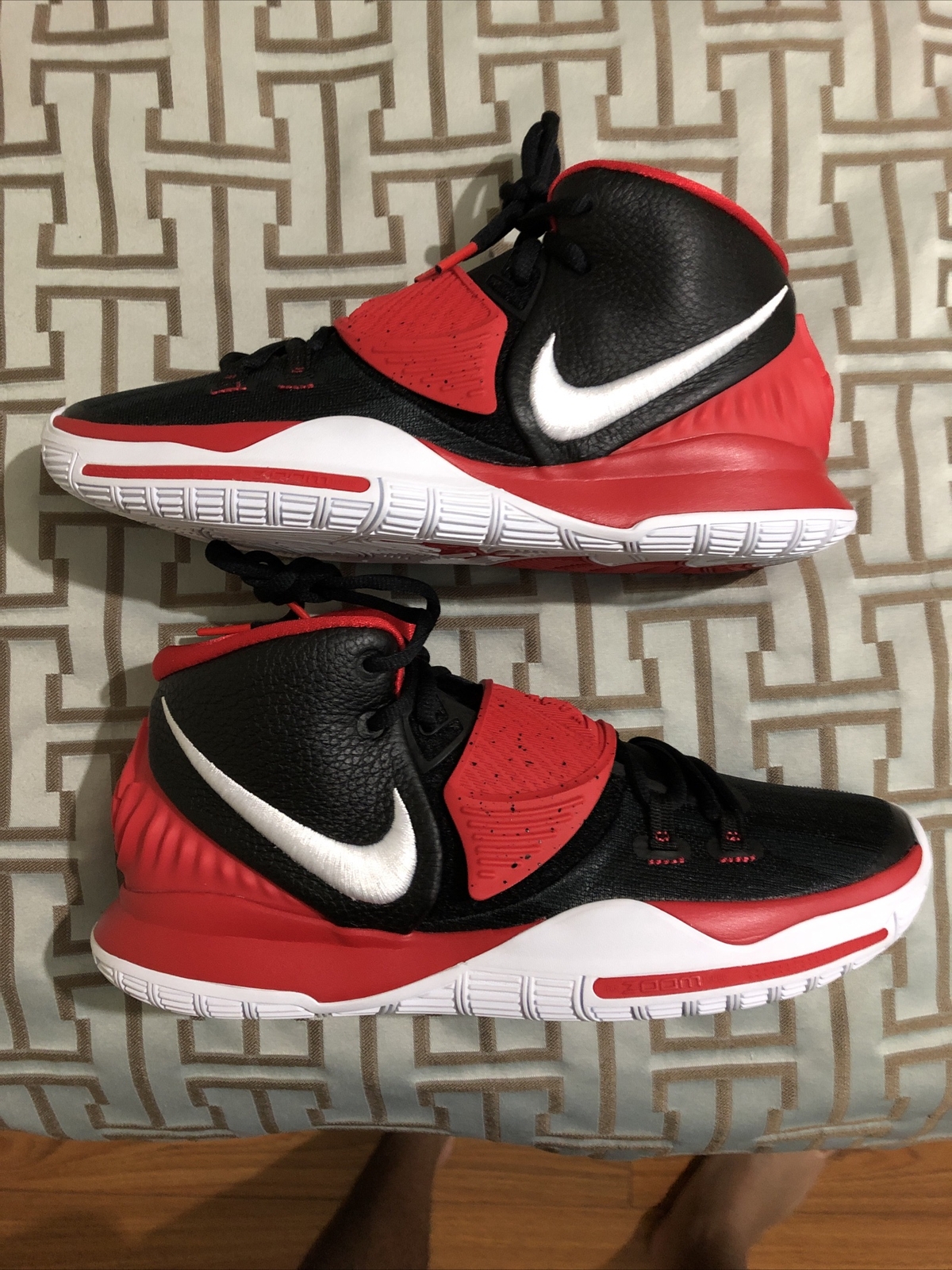 kyrie red black