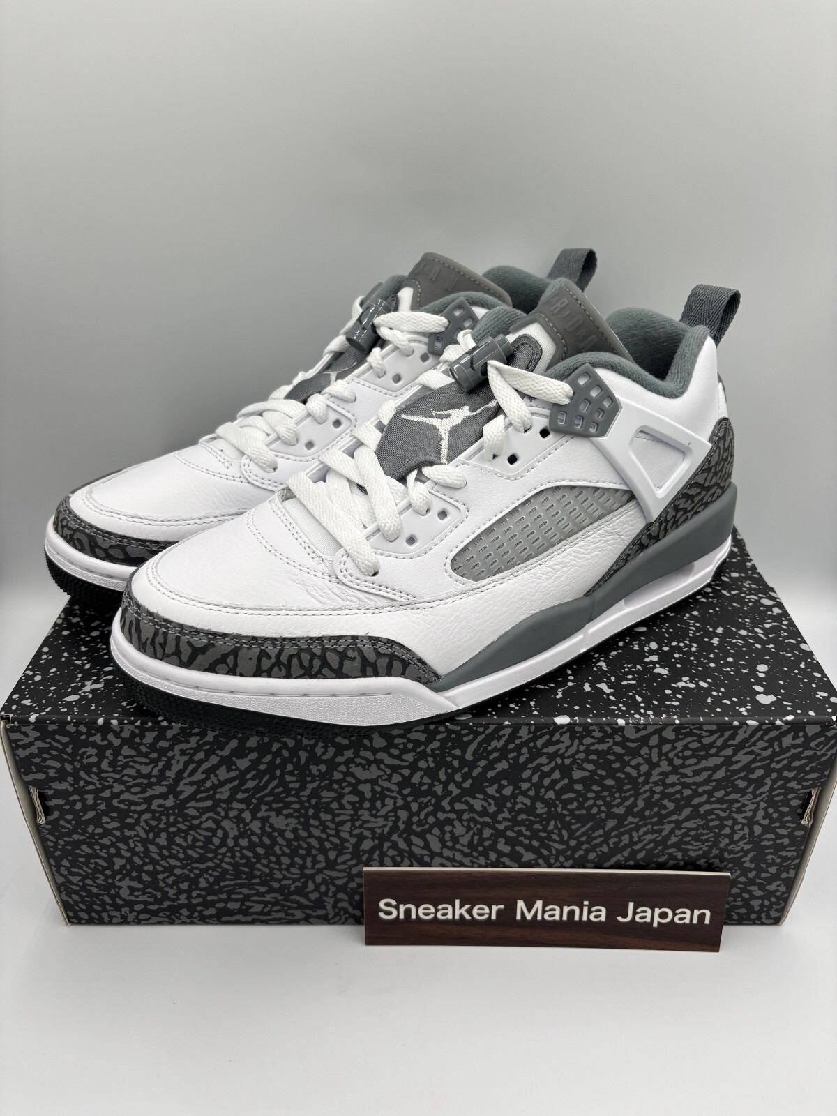国内配送 NIKE JORDAN SPIZIKE LOW WHITE/COOL GREY-ANTHRACITE Jordan Spizike Low White Anthracite Wolf Grey Cool Grey (PS