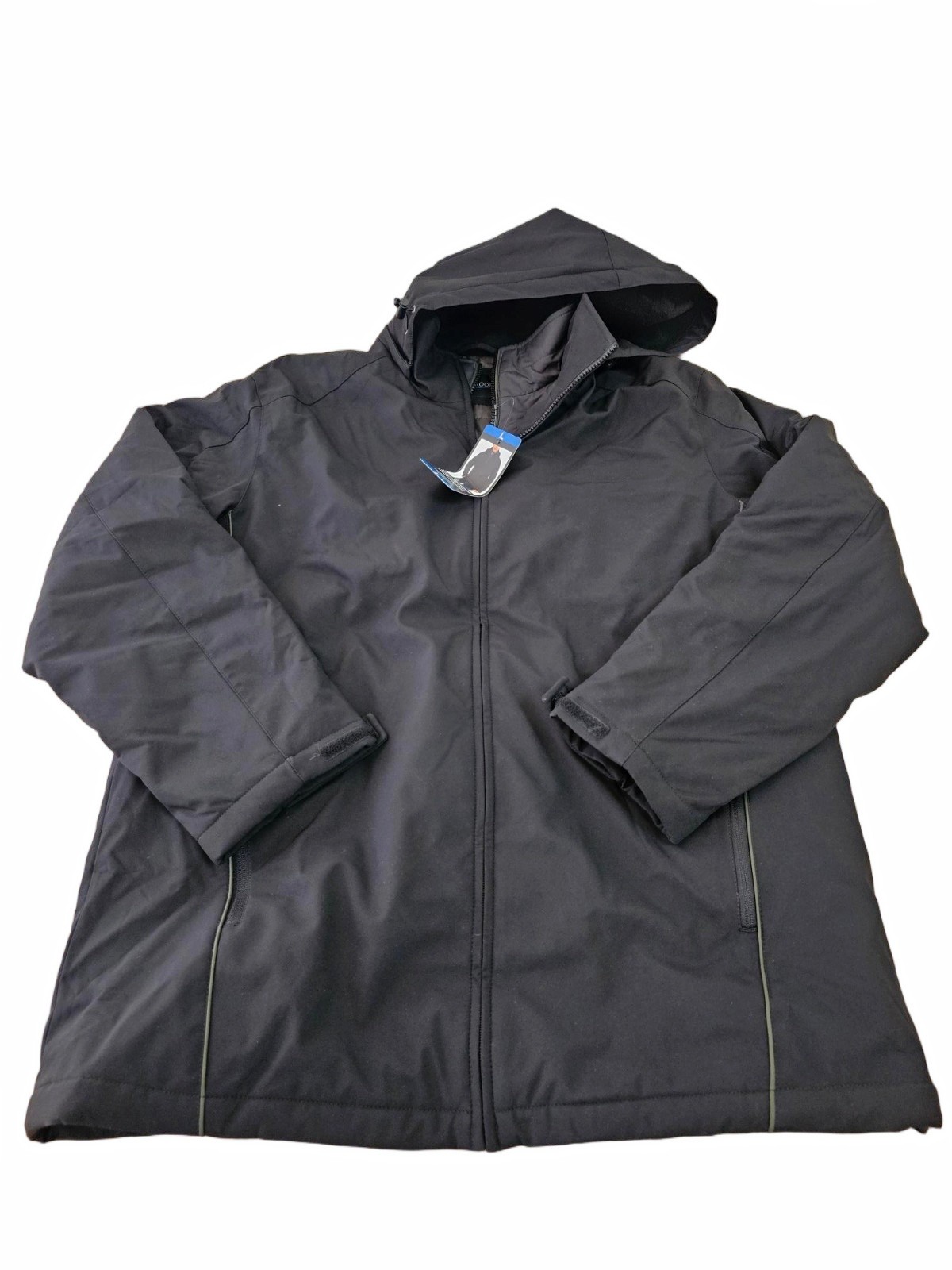 Weatherproof Tech Ultratech Mens Windproof Winter Jacket Black LG / LARGE