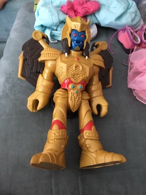 2015 Imaginext Mattel Power Rangers Goldar Yellow Monster Bad Guy Gold Figure