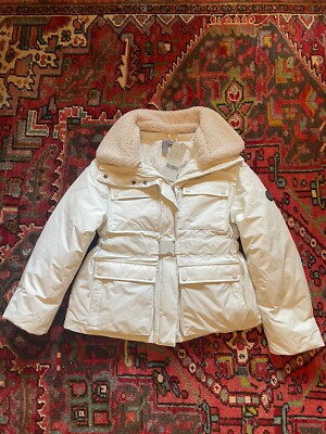 NWT Sweaty Betty Alps Ski Jacket Lily White UK Size XS/US Size 4 SOLD OUT $368