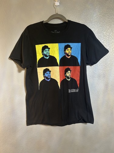 Men's black red blue graphic T-shirt size small | eBay