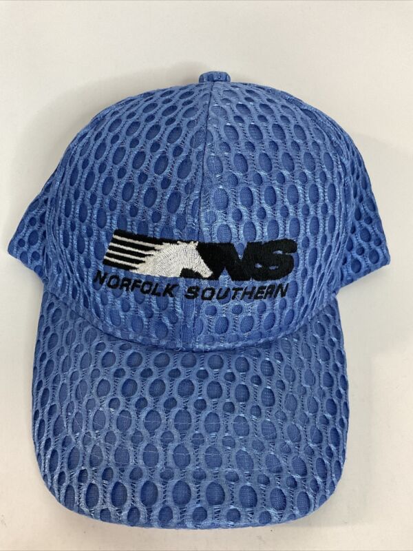 Norfolk Southern Railroad Blue Baseball Hat By Cap Together. ...used But Nice