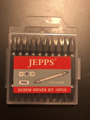 10 PCS Phillips Screw Driver Bit Set Drill Bit Tough S2 Material Magnetic
