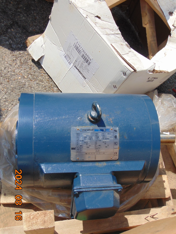 MARATHON 215TTDC6003 15 HP 3510 RPM 575V 11KW BLUE CHIP General Purpose Motor