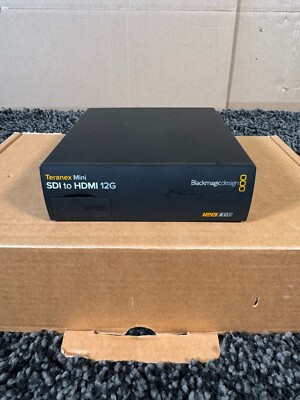 Blackmagic Design Teranex Mini Rack SDI to HDMI 12G + SDI De-Embedder 4K