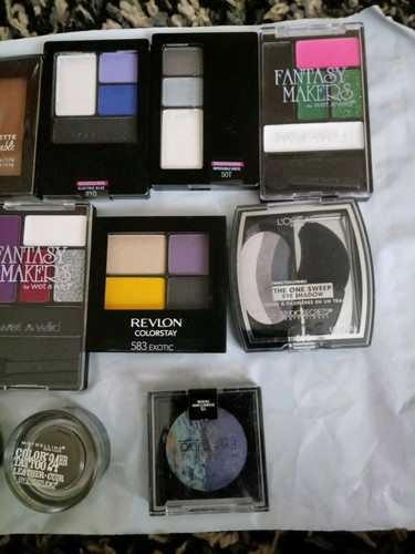 New Eyeshadow Lot NYX * Maybelline * Revlon & More