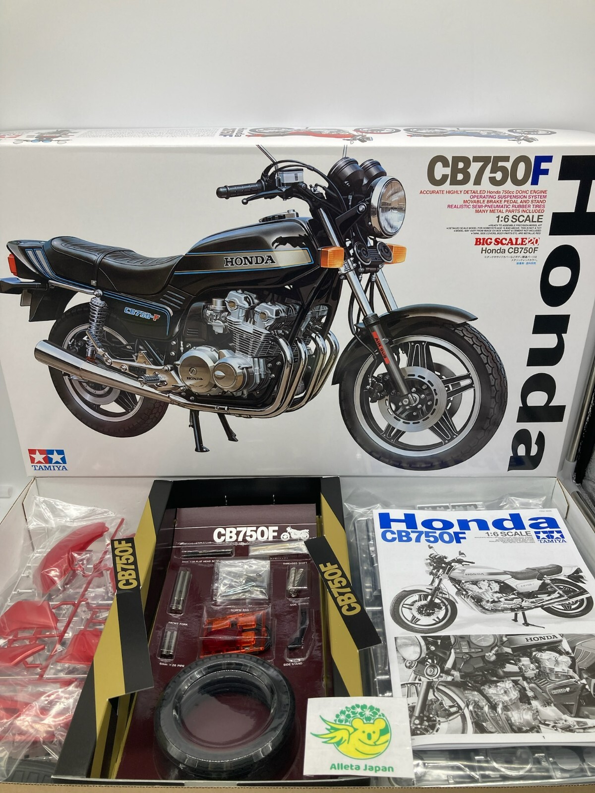 Tamiya 1/6 scale Motorcycle Series No.20 Honda CB750F Tamiya 1/6 scale Motorcycle Series No.20 Honda CB750F