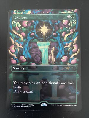 Explore 0012 Promo Foil MTG Secret Lair Play NM English