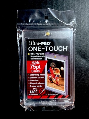 Ultra PRO 75pt One Touch Magnetic Trading Card Holder UV Protection New