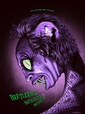 Beetlejuice Sara Deck Bottleneck Gallery 18x24