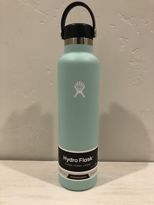 NEW! HYDRO FLASK 24oz INSULATED BOTTLE | DEW | FITS CUP HOLDERS | STANDARD MOUTH
