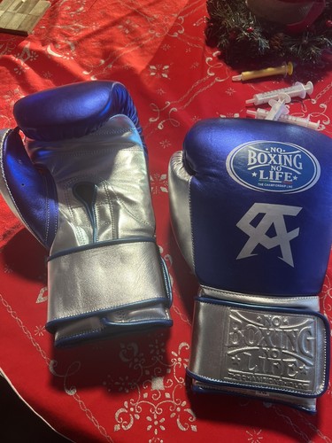 No Boxing No Life Sparring Set Boxing Gloves Head Guard Blue No Boxing No Life Sparring Set Boxing Gloves Head Guard Blue