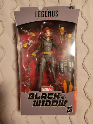 Gray Suit BLACK WIDOW Hasbro Marvel Legends Series 6