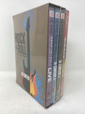 Rock & Roll Hall Of Fame In Concert Time Life 10 DVDs NEW