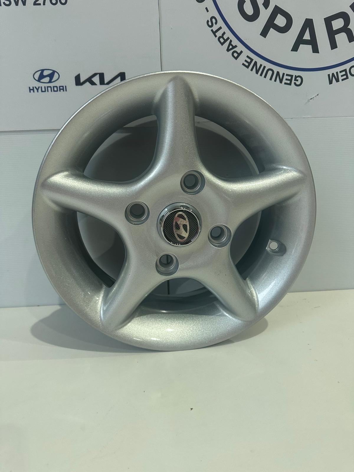 hyundai excel genuine alloys 52910-22200-13inch - thumbnail 3