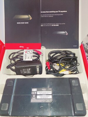 Sling Media Slingbox Solo Digital HD TV Media Streamer SB260-100 Open BOX