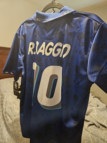 ウェア Vintage Intel Uniform\"BAGGIO\" Retro 1994 World Cup Soccer Jersey R.BAGGIO 10 Classic