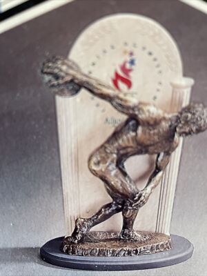 96 ATLANTA OLYMPICS OLYMPIC TRIUMPH-DISCUS BY HALLMARK NEW IN BOX