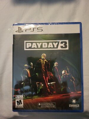 Payday 3 PlayStation 5 Brand New Sealed