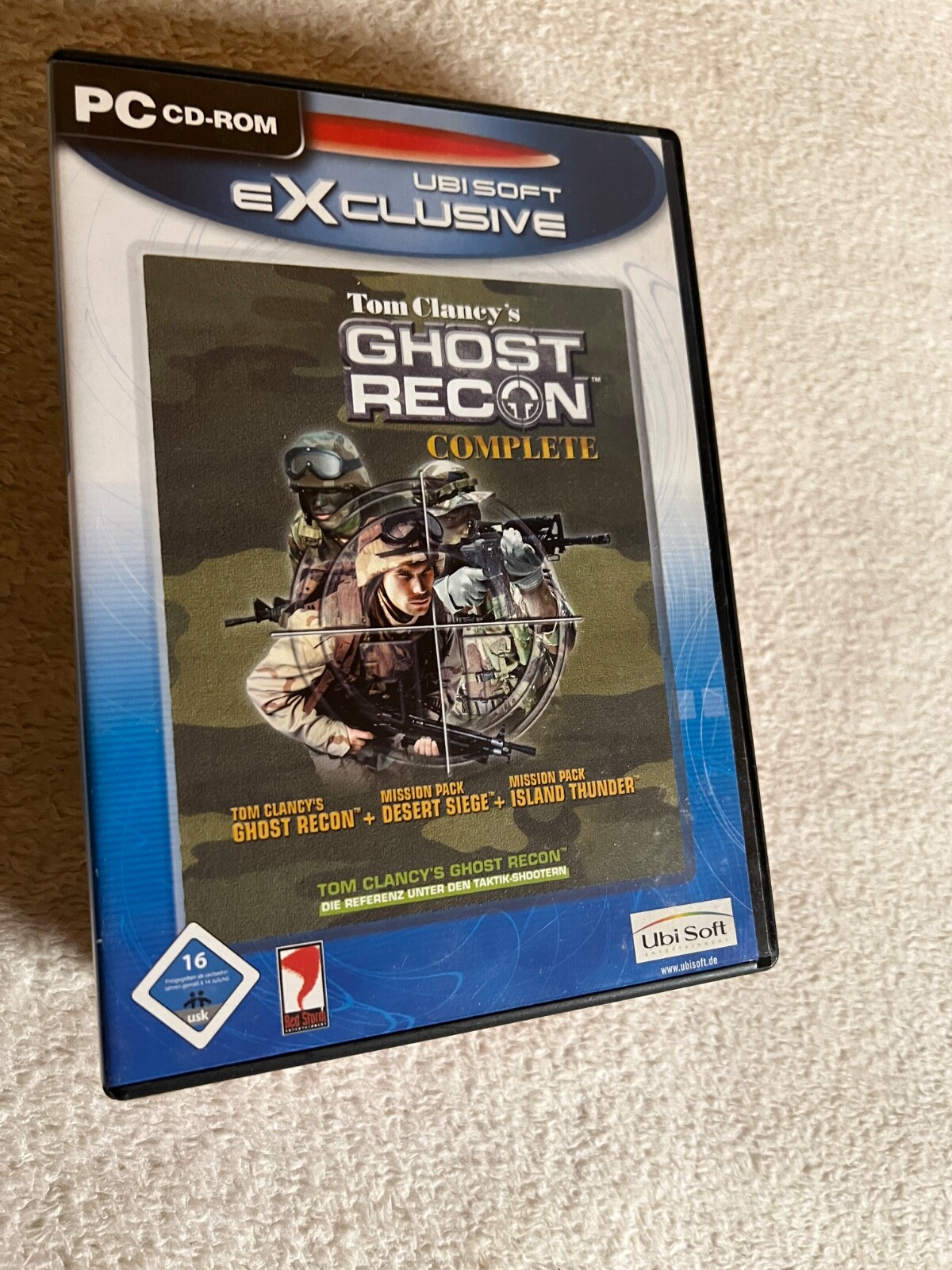 Tom Clancy's GHOST RECON 日本語版 PC CD-ROM Tom Clancy's GHOST RECON 日本語版 PC CD-ROM（フロンティア