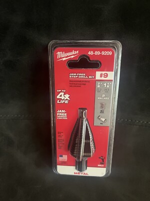 Milwaukee 48-89-9209 No 9 Electric Step Drill Bit