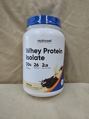 Nutricost Whey Protein Isolate Powder (Vanilla) 2LBS