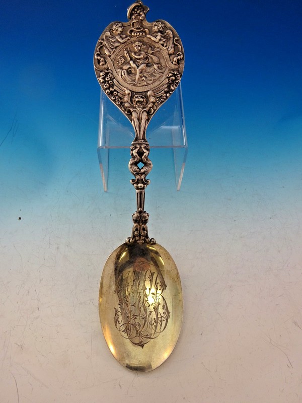 Tiffany & Co. Sterling Silver Bonbonniere Serving Spoon #620 11