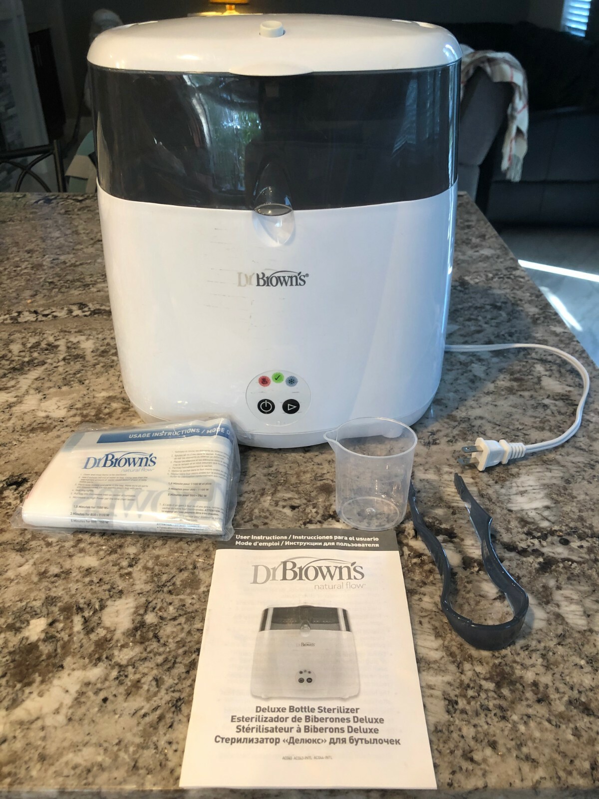 Dr. Browns Deluxe Bottle Sterilizer & Microwave Steam Steril