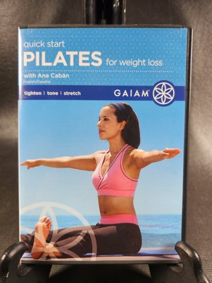 Quick Start Pilates for weight loss with Ana Caban 2 DVD set