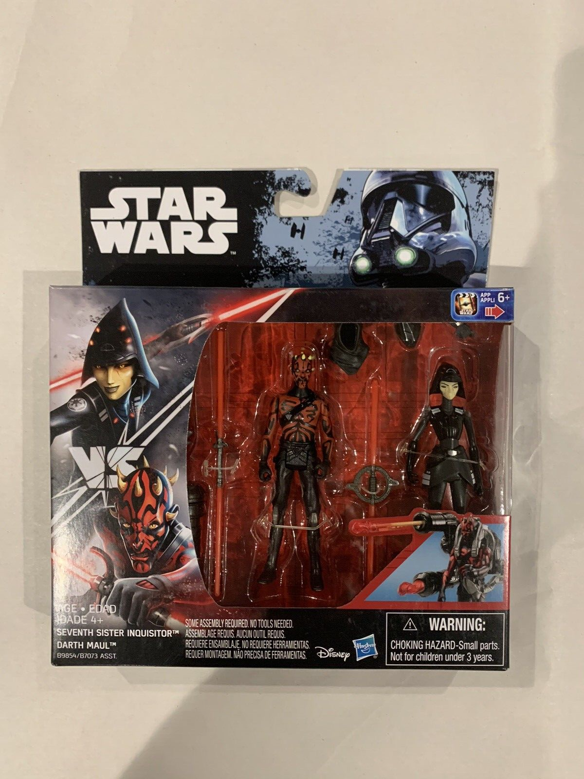 Star Wars Seventh Sister Inquisitor vs Darth Maul 3.75” 2-Pack 2016 Hasbro New