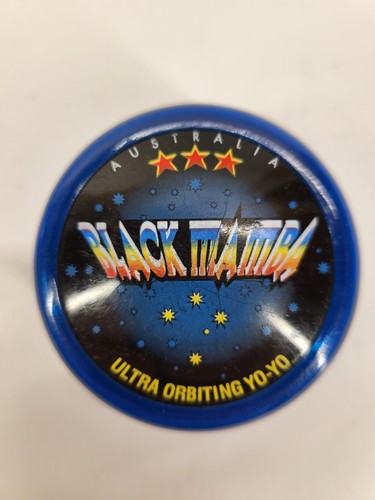 BLACK MAMBA REGENERATION　ヨーヨー Black Mamba Yoyo Vintage Australia Ultra Orbiting Yoyo Blue