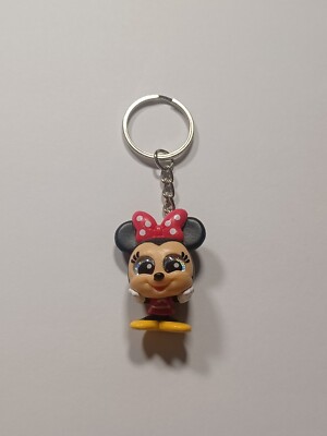 Disney Doorables Mikey and Friends Minnie Mouse Mini Figure Keychain