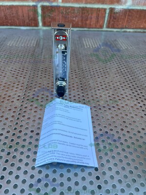 King Instrument 74C214G021123510 Glass Tube Flowmeter