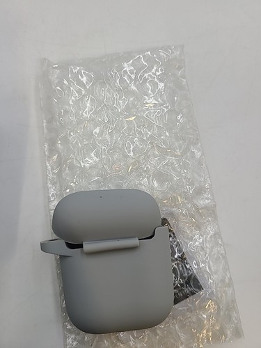 GARNOR silicone airpods case light grey 