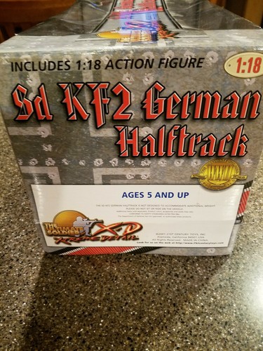 1 /18 Scale 21st Century Ultimate Soldier XD German SD KF2 Halftrack WW2 NIB