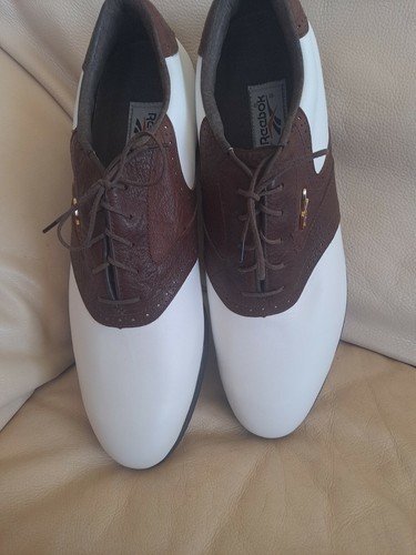 Reebok RA706WSI Leather Golf shoes With  10 Softspikes - Men's 15&ldquo; RARE* Vintage