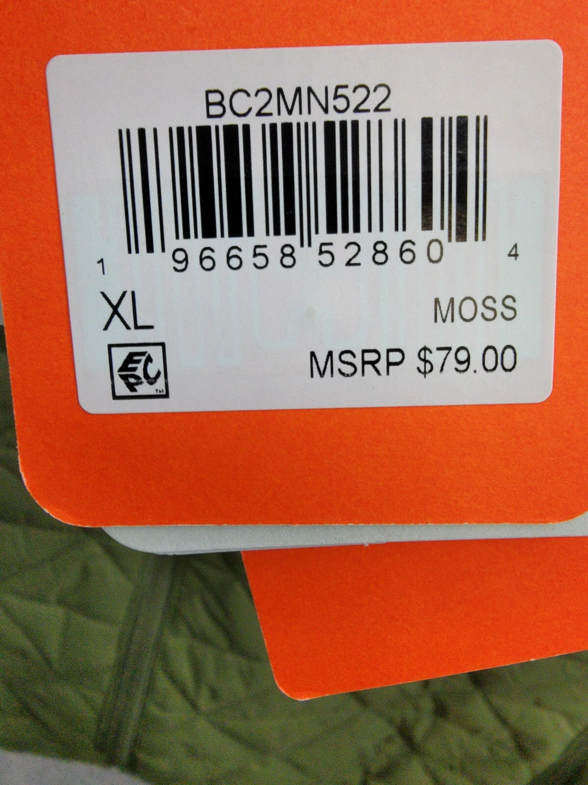 BASS OUTDOOR Delta Diamond Quilted Packable Puffer Vest Men's XL Moss Full Zip - Picture 16 of 16