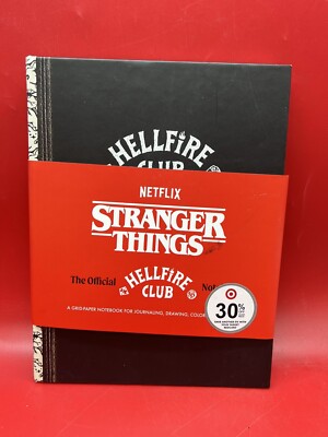 Stranger Things: the Official Hellfire Club Notebook- Journal, Color, Draw.